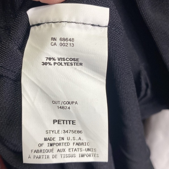 ABS Allen Schwartz Dropped Waist Dress - Picture 5 of 6